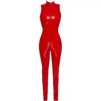 Black Level Vinyl Jumpsuit Rood XL