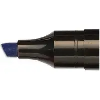 Kores M20953, Blauw, Beitelvormige punt, Zwart, Blauw, Wit, 3 mm, 5 mm, 1 stuk(s)