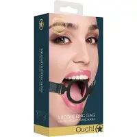 Ouch! Ouch Halo - Silicone Open Ring Gag - Groen
