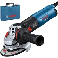 Bosch Professional GWS 14-125 S Haakse slijper 1400W in Koffer - 06017D0101