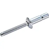 Goebel - 250 x Constructie blindklinknagels (Ø x L) 6,4 x 14,5 mm - Alu Aluminium AlMg 5 (5056 A) / Alu Aluminium - Platbolkop - M-LOCK - 7776664140 - Popnagel