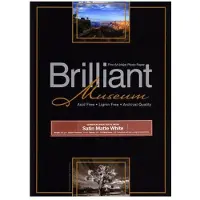 Brilliant Museum Satin Matte White A4 x 25 vel