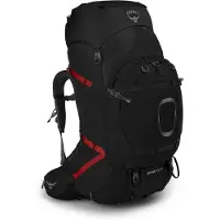 Osprey Aether Plus 85 Backpack Black Mens
