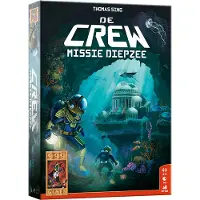 999 Games - De Crew Missie Diepzee - Kaartspel - Werk samen en win - 30 verschillende missies - Gezelschapsspel - Klein cadeautje