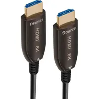 MaxTrack C 507-30 ML HDMI-kabel HDMI Aansluitkabel HDMI-A-stekker, HDMI-A-stekker 30.00 m Zwart 8K UHD