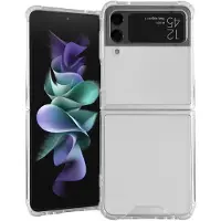 Accezz Clear Backcover voor de Samsung Galaxy Z Flip 4 - Transparant