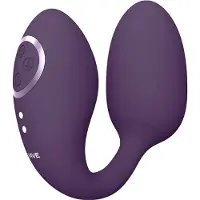 VIVE Aika - Krachtig vibratie ei met afstandsbediening - Paars
