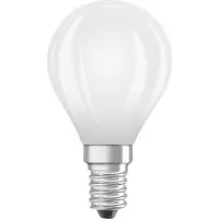 Osram Parathom Retrofit Classic LED E14 Kogel Mat 4.8W 470lm - 827 Zeer Warm Wit | Dimbaar - Vervangt 40W