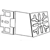 KRAM Universele mount 45mm angled
