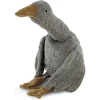 Senger Naturwelt Verwarmingskussen - Groot - 80 cm - Gans - Grij - - OneSize - Knuffels