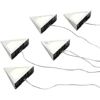 PRIOS Odia Spot 5 pcs. Steel - Arcchio , Odia, dimbare, Metallic, Woonkamer, Metaal, Modern