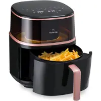 Klarstein Air Bloom heteluchtfriteuse met stoomfunctie 1500W 7,5 liter 16 programma's