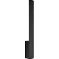 Arcchio LED-wandlamp Ivano, zwart, Hal, Aluminium, Modern, LED wandlamp