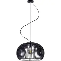 LINDBY Hanglampe , Jusra, dimbare, Zwart, Keuken, Metaal, Modern