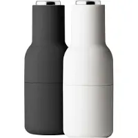 AUDO CPH Bottle Grinder molen 2-pack Ash-carbon (dop staal)