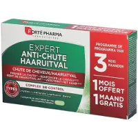 Forte pharma Expert Anti-Haaruitval 2+1 Maand Gratis 90 St Capsules