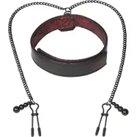 Fifty Shades of Grey - Sweet Anticipation Halsband Tepelklemmen