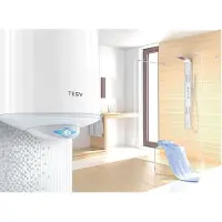 Tesy 80ltr, 1200W/2400W, 230V boiler met antikalk systeem en instelbaar vermogen, dik model