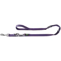 Hunter Hondenriem Nylon verstelbaar 20 mm 100 - 200 cm violet