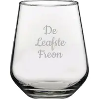 Pasabahce Gegraveerde Drinkglas 42,5cl De Leafste Freon
