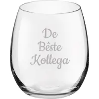 Royal Leerdam Gegraveerde Drinkglas 39cl De Bêste Kollega
