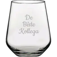 Pasabahce Gegraveerde Drinkglas 42,5cl De Bêste Kollega