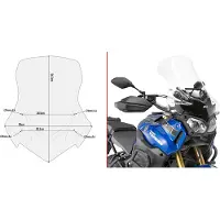 Givi D2119st Yamaha Xt1200z Super Tenere/xt1200ze Super Tenere Voorruit
