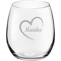 Royal Leerdam Gegraveerde Drinkglas 39cl Muoike mei hert