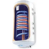 Tesy boiler met twee warmtewisselaars voor twee afzonderlijke alternatieve energiebronnen 150 liter
