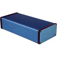 Hammond Electronics 1455N2201BU Universele behuizing 220 x 103 x 53 Aluminium Blauw 1 stuk(s)