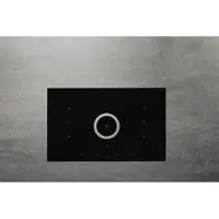Elica NikolaTesla Switch BL/F/83 - Inductiekookplaat - 4 hobben - Niche - breedte: 80.7 cm - diepte: 49.2 cm - klasse A+ - zwart met afzuiguitlaat (hercirculatie)