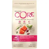 Wellness Core 4x Kattenvoer Sterilised Zalm 1,75 Kg