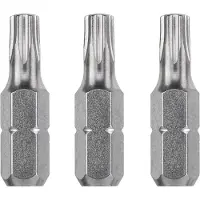 Kwb Bit Torx 25 - 25 mm INDUSTRIAL STEEL - 3 stuks