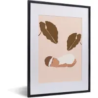 PosterMonkey Fotolijst incl. Poster - Baby - Kinderen - Zoon - Dochter - 30x40 cm - Posterlijst