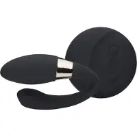 LELO Tiani Duo - couple vibrator - siliconen - zwart
