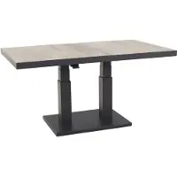 Van der Garde Tuinmeubelen VDG Jersey verstelbare tuintafel - 140 x 85 cm.