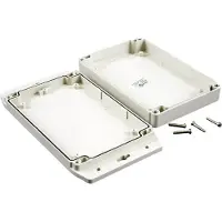 Hammond Electronics 1555C2F22GY Universele behuizing 120 x 66 x 42 Polycarbonaat Lichtgrijs 1 stuk(s)