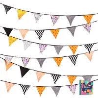 Fissaly Verjaardag Stoffen Vlaggetjes Slinger – Decoratie – Happy Birthday - Luxe Feest Versiering