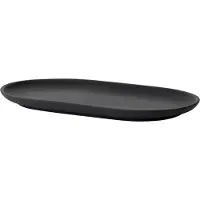 Design House Stockholm Sand Secrets Plate Black Clay