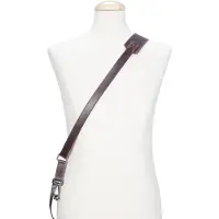 Bronkey Tokyo #602 - Brown sling leather strap - Large