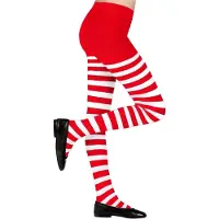 Widmann Panty wit rood gestreept pipi kind