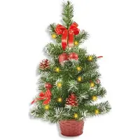 RIFFELMACHER & WEINBERGER Kunstkerstboom Hoogte ca. 50 cm, gedecoreerd, voor binnen (1 stuk)