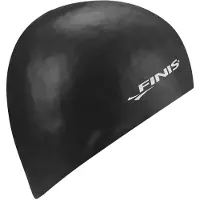 Finis Silicone Swim Cap, zwart Badmutsen