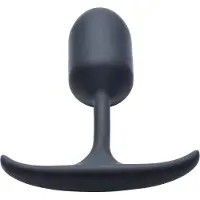 Heavy Hitters - Siliconen Buttplug met Metalen Gewicht - 4 maten M