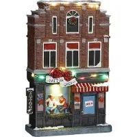 Luville Tattoo shop battery operated l17xb7xh25cm Kerst