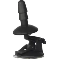 Doc Johnson Deluxe Zuignap Plug Accessoire black