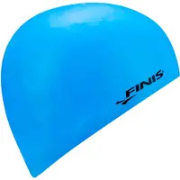 Finis Silicone Badmuts, blauw 2022 Badmutsen