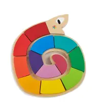 Tender Toys Houten puzzel voor junior - - Dieren - Minder dan 100 stukken - Multikleur