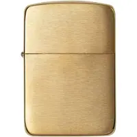 Zippo 1941 Replica Brass Brush 60001170 goud, aansteker
