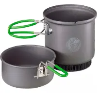Optimus Terra Weekend HE Cook Set (Maat - 0,95 L, Kleur - Dark grey)